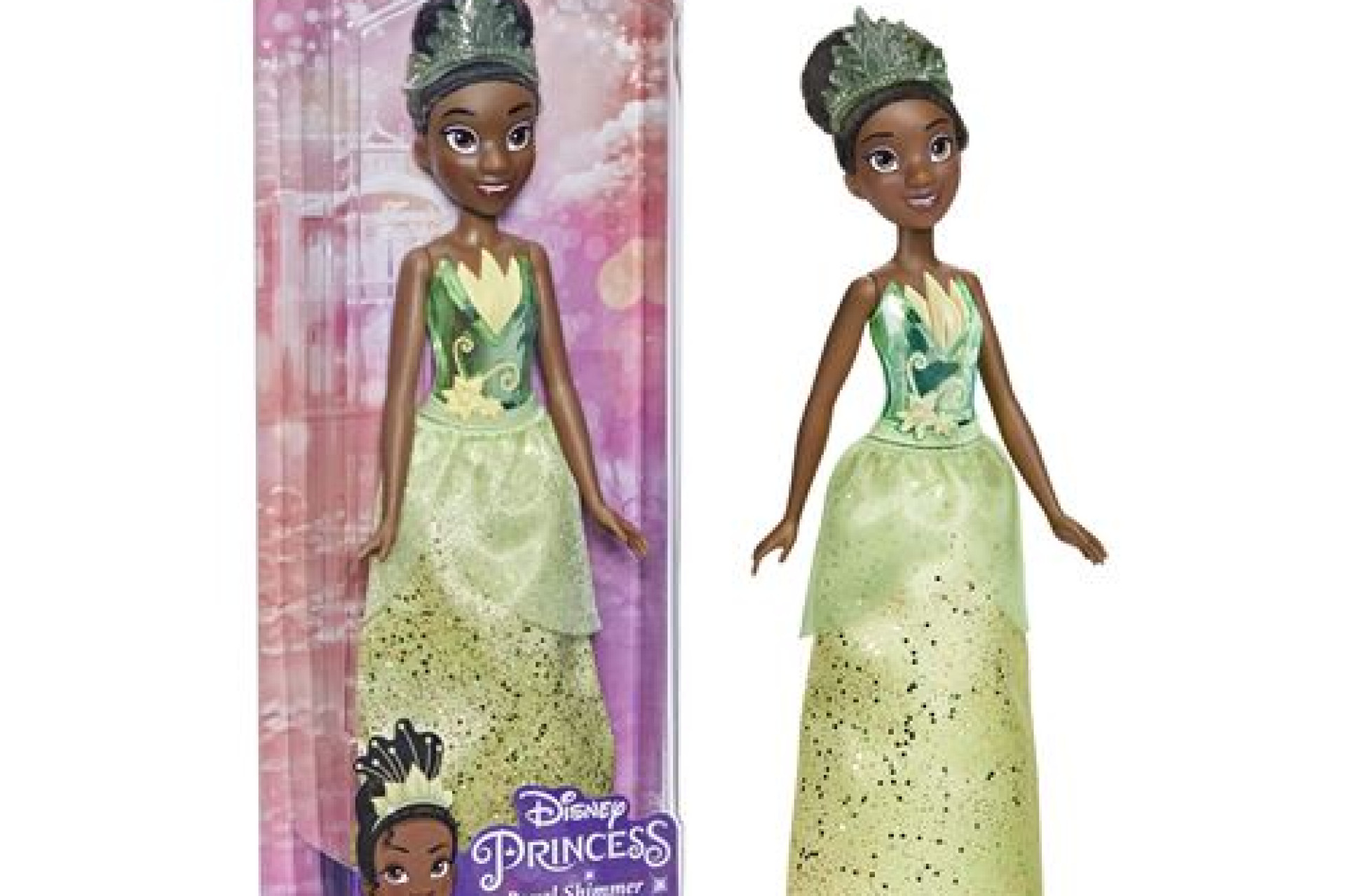 Acheter Poupée Disney Princesses Tiana Poussière d'étoiles Vert