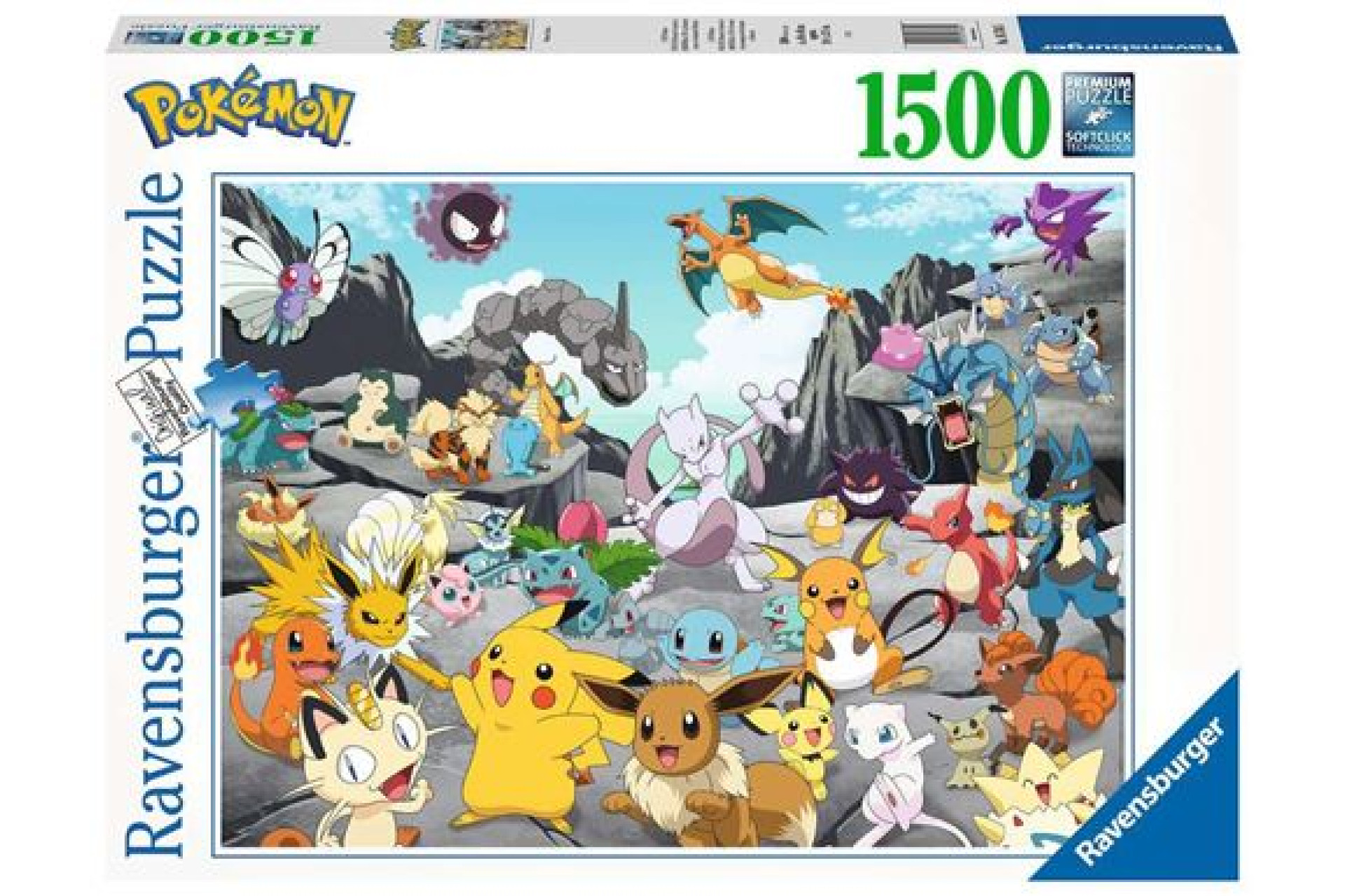 Acheter Puzzle 1500 pièces Ravensburger Pokémon Classics