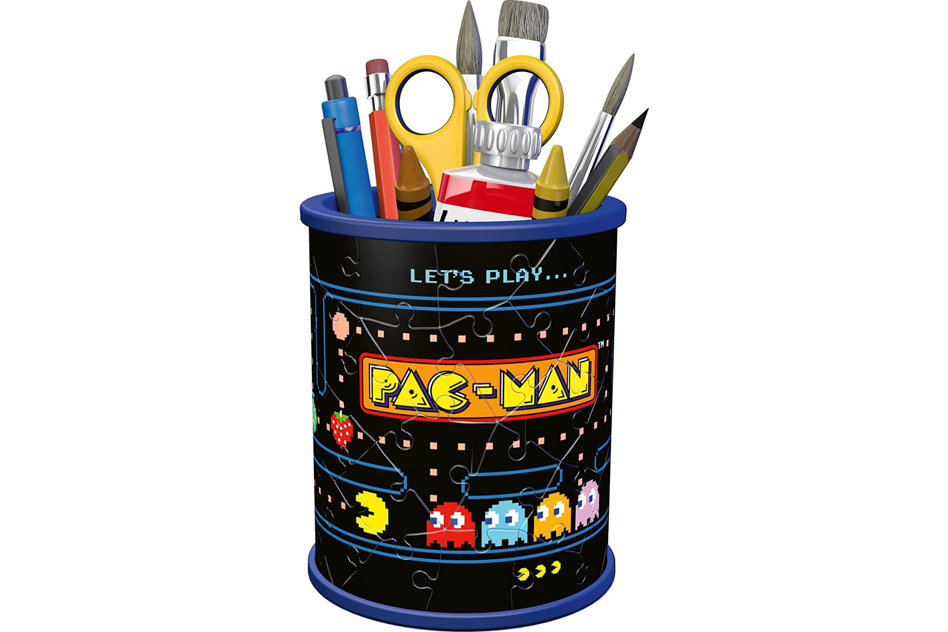 Acheter Puzzle 3d Pot À Crayons - Pac-man