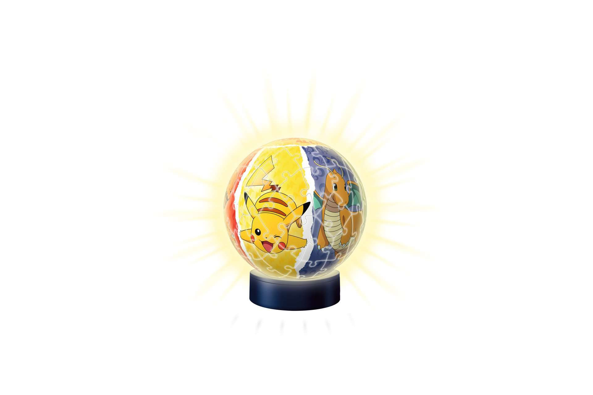 Acheter Puzzle 3d Ball Illuminé 72 Pièces - Pokémon