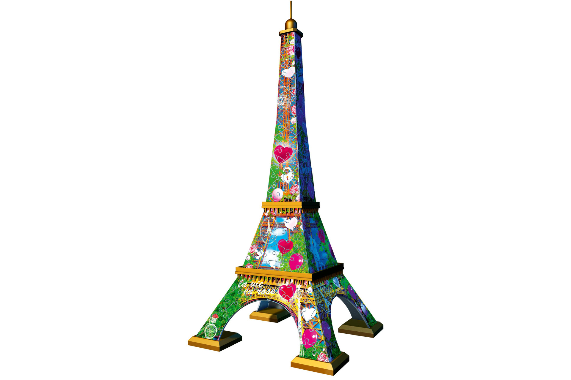 Acheter Ravensburger Puzzle 3d Tour Eiffel Love Edition