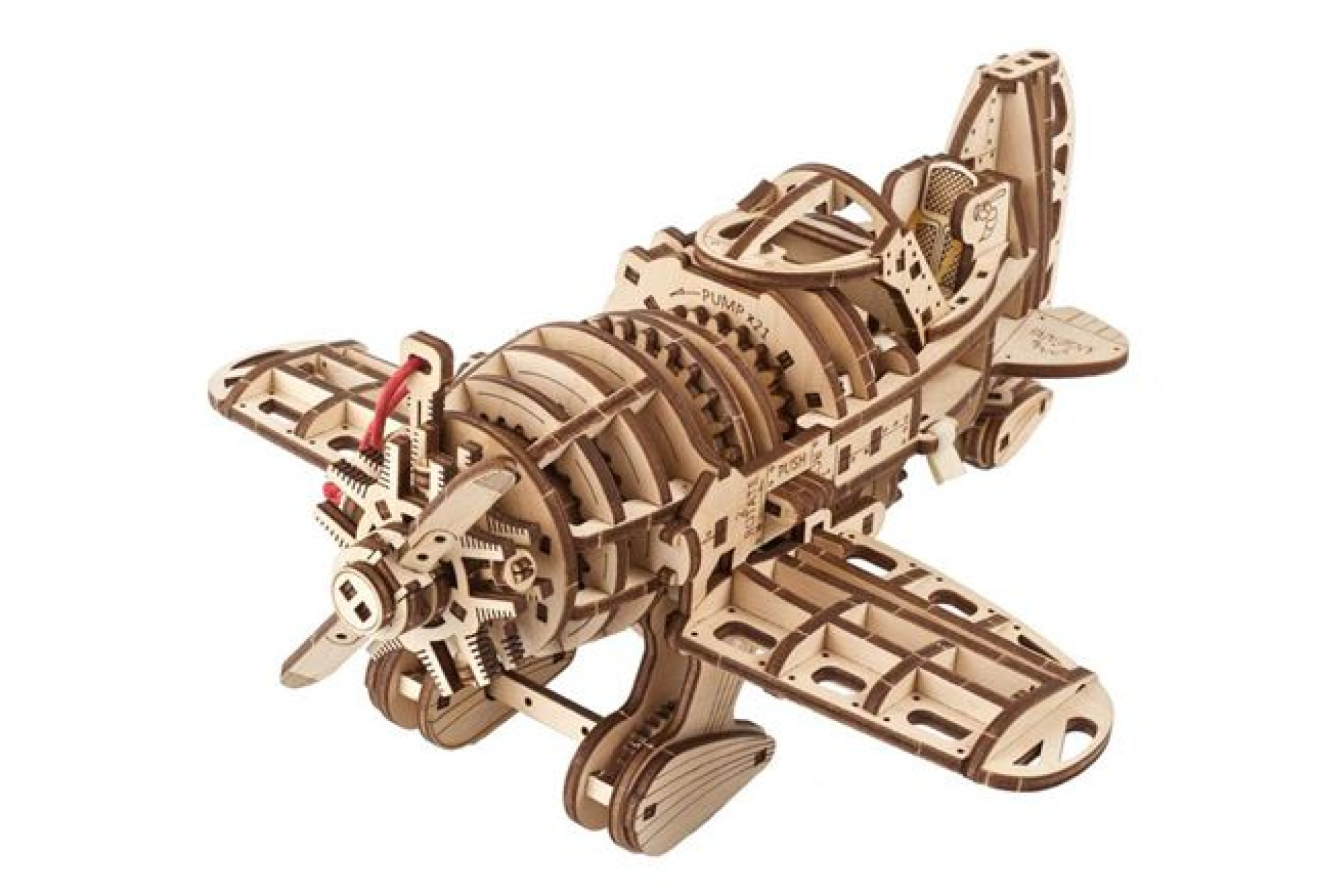 Acheter Puzzle 3D Ugears Modèles mécaniques Avion Mad Hornet Bois