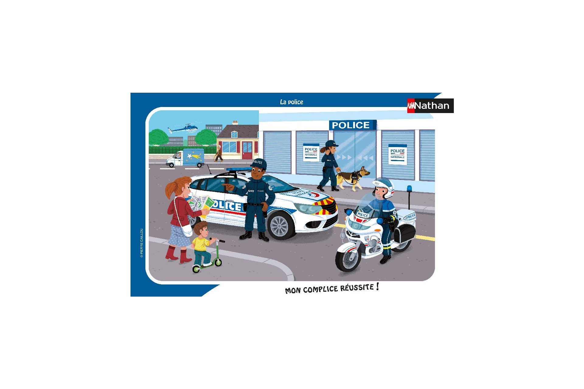 Acheter Puzzle Cadre 15 Pièces - La Police