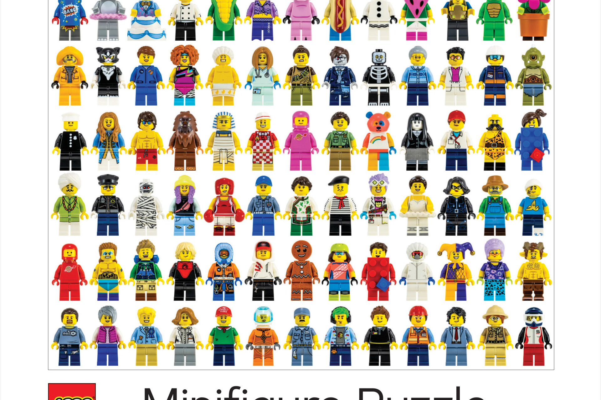 Acheter Puzzle 1000 Pièces - Lego® Minifigures