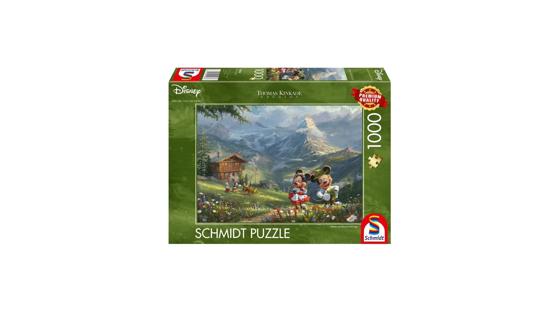 Acheter Puzzle Disney - Mickey Et Minnie Dans Les Alpes