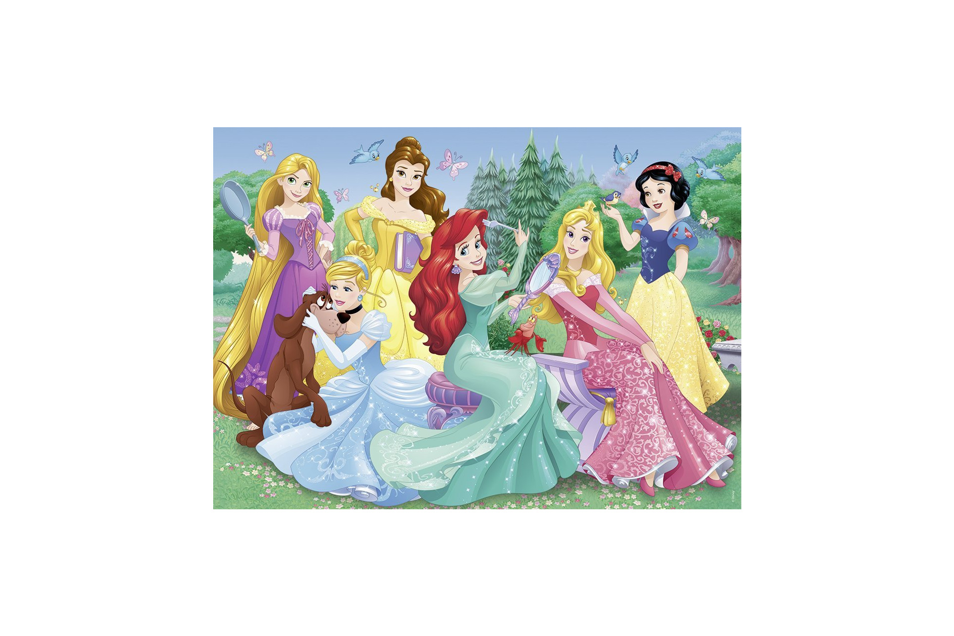 Acheter Puzzle 45 Pièces - Rencontre Avec Les Princesses Disney