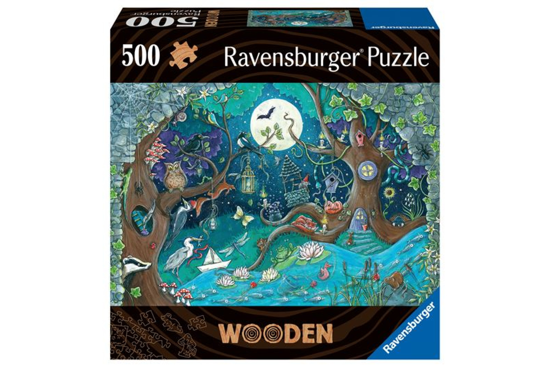 Acheter Puzzle en bois 500 pièces Ravensburger Forêt fantastique