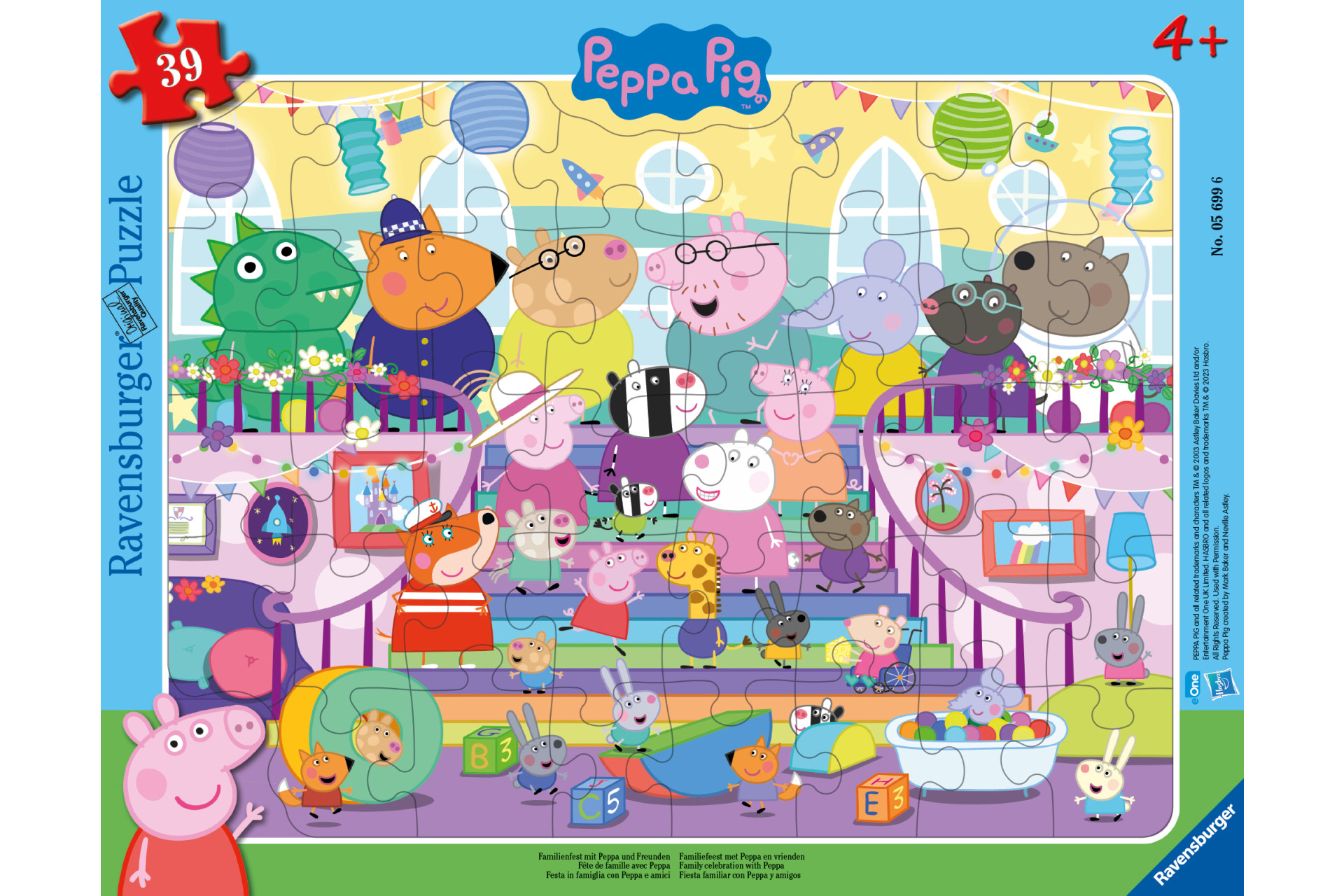 Acheter Puzzle Fête Familiale avec Peppa et ses Amis Ravensburger