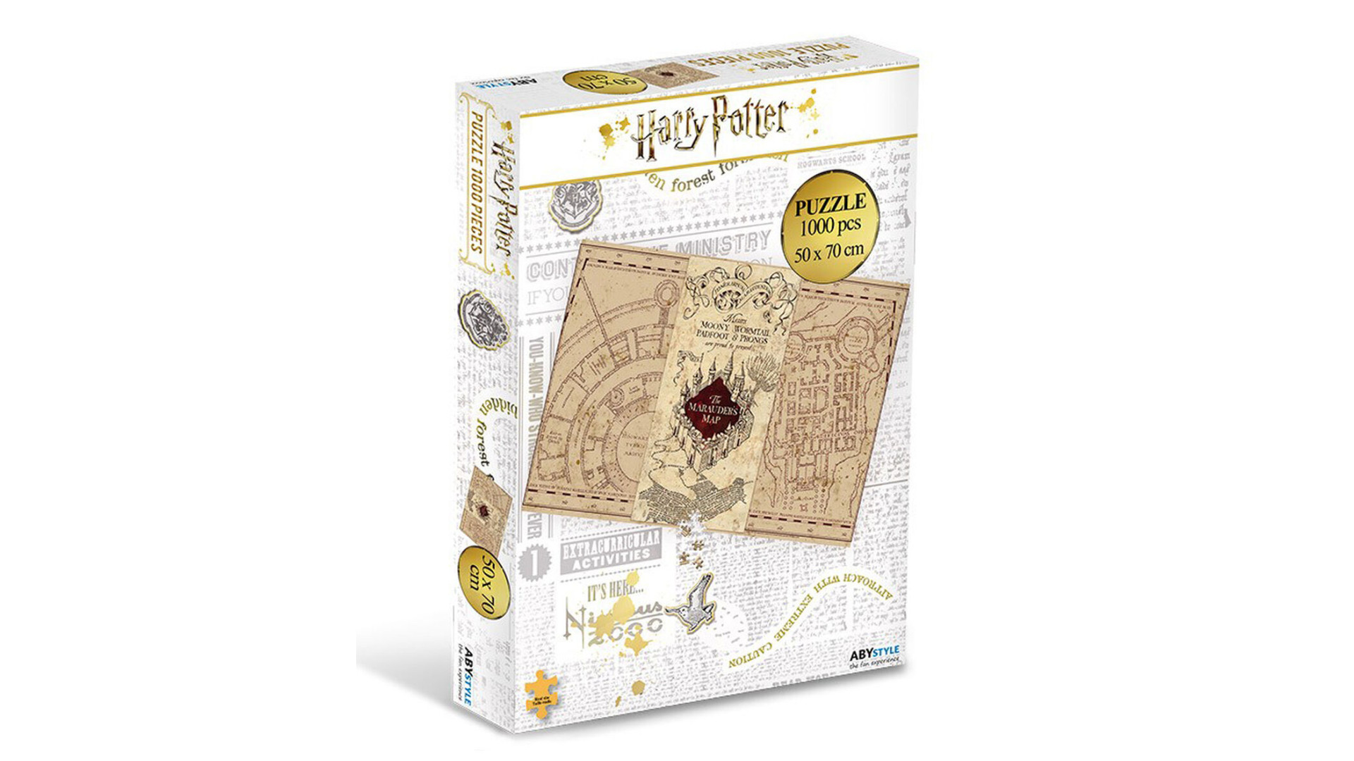 Acheter Puzzle - Harry Potter - Carte Du Maraudeur