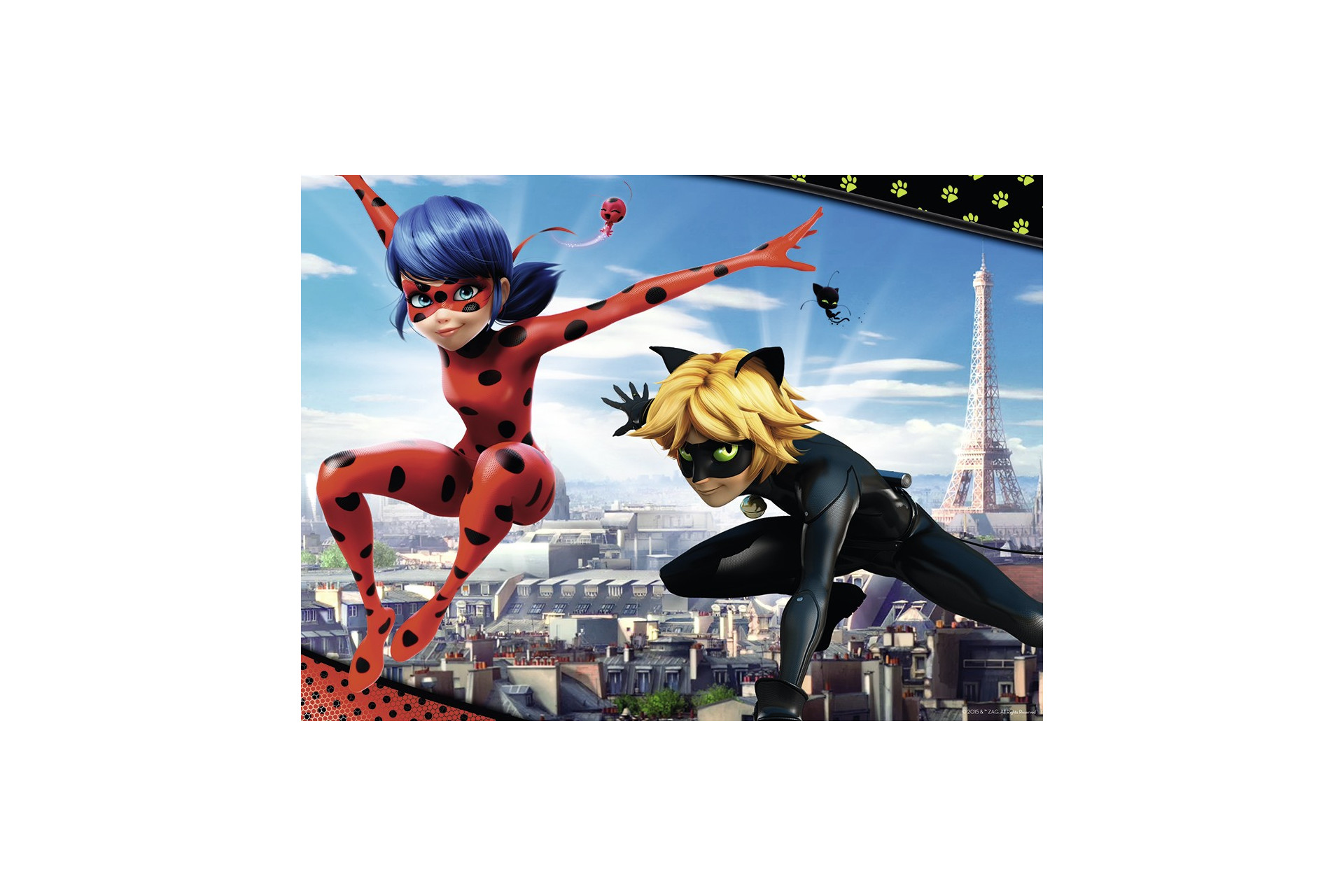 Acheter Puzzle 150 Pièces - Ladybug Et Chat Noir / Miraculous