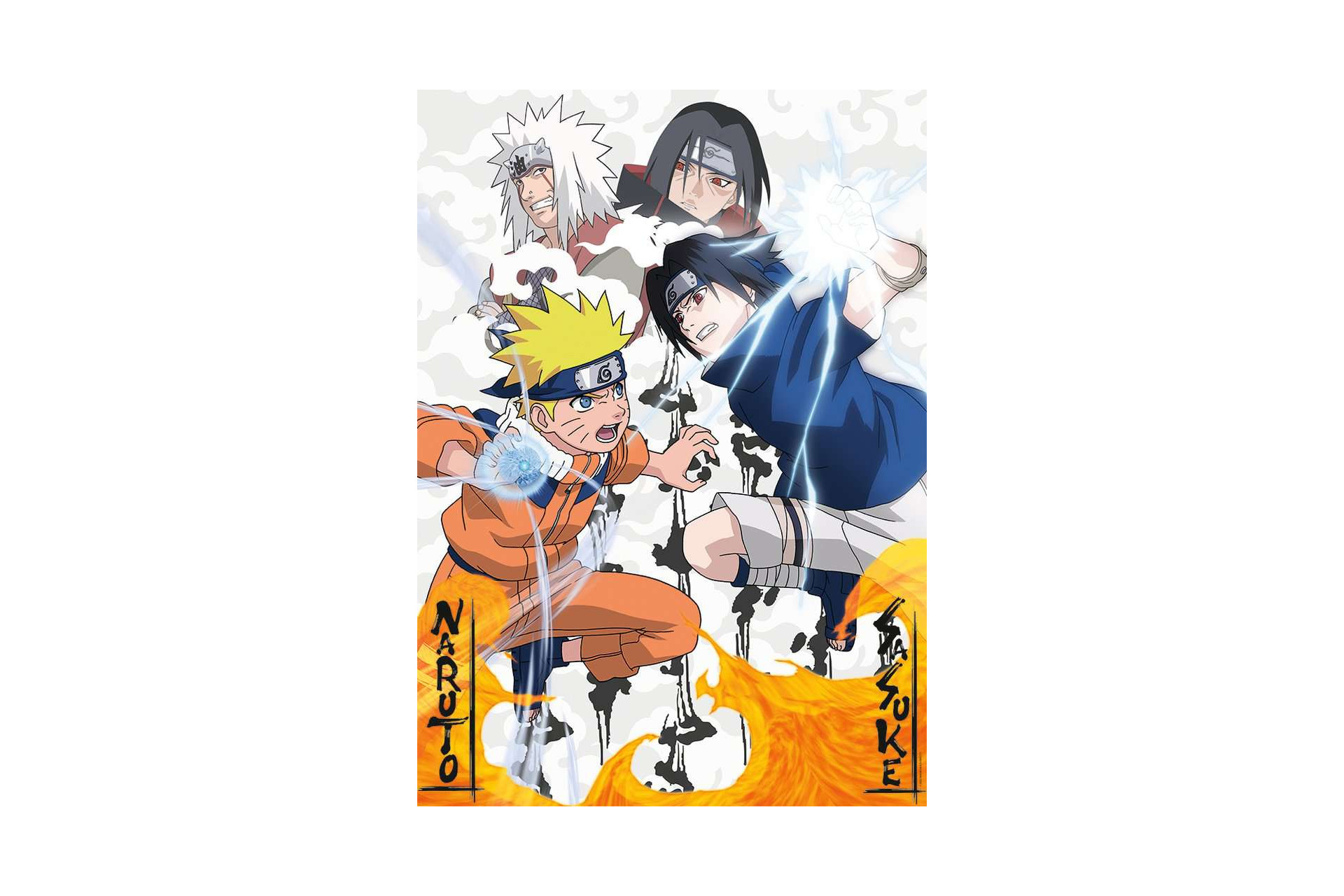 Acheter Puzzle 1000 Pièces - Naruto Vs. Sasuke