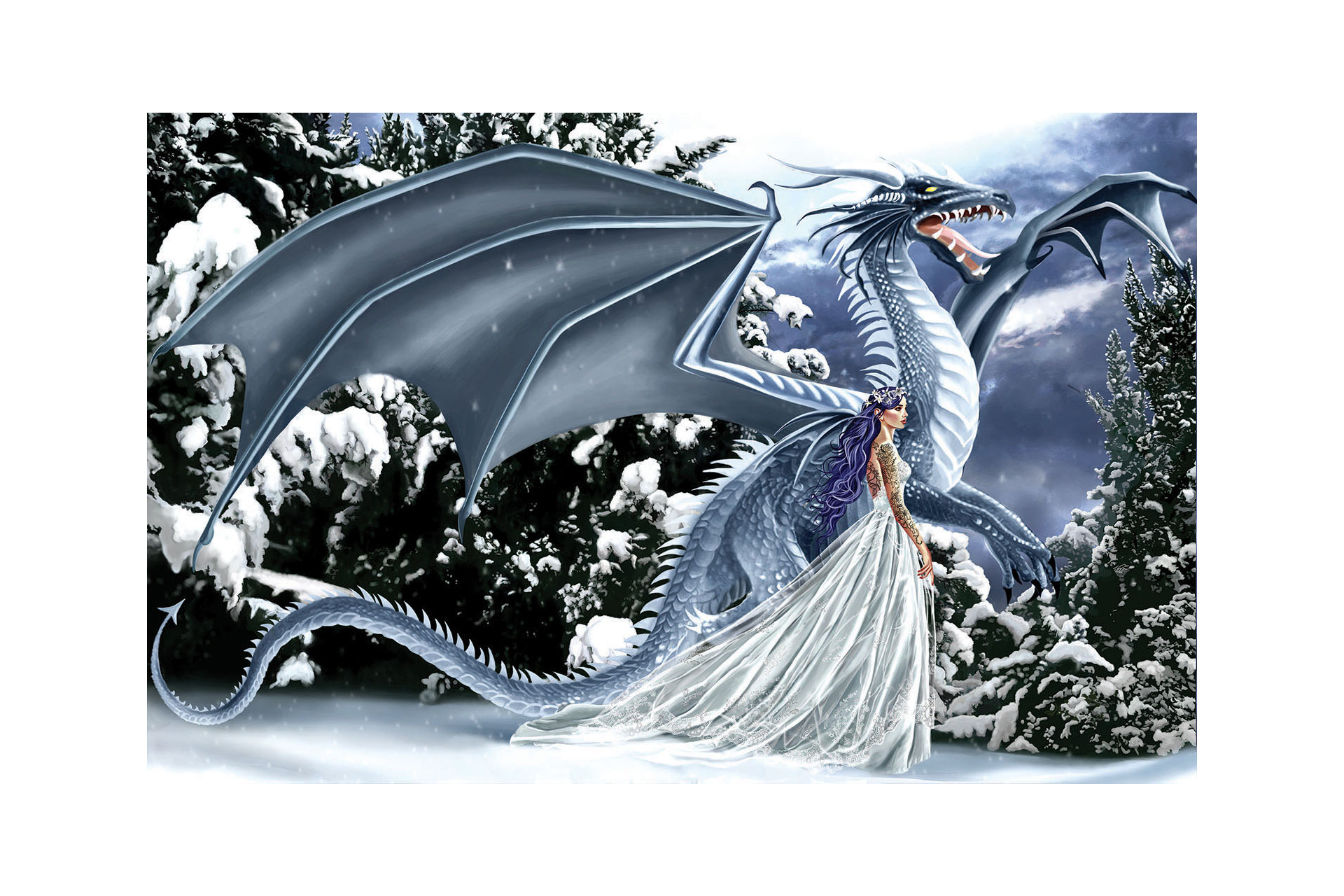 Acheter Puzzle Nene Thomas - Ice Dragon SunsOut