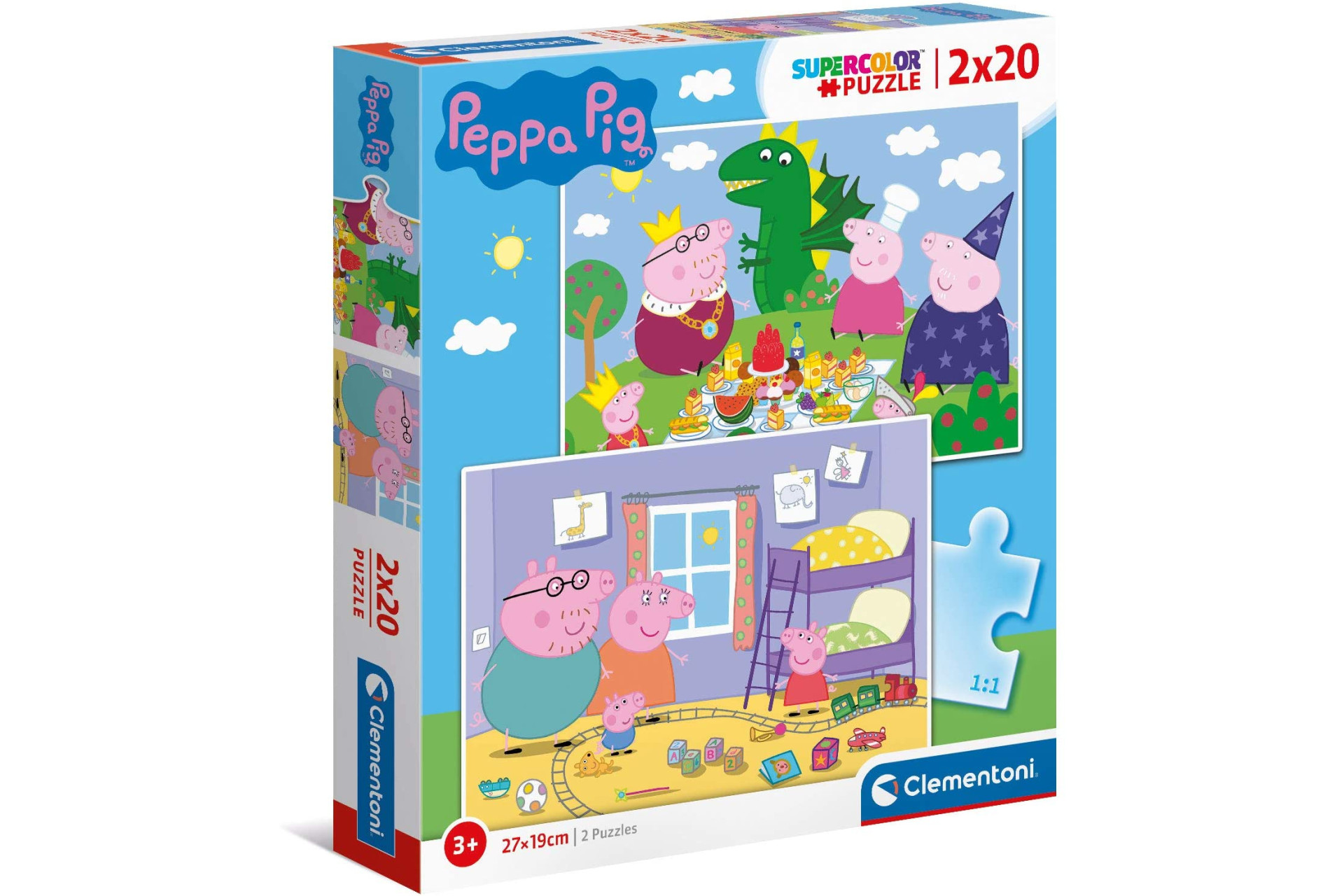 8 Progressifs Puzzles - Peppa Pig - With Boite Self