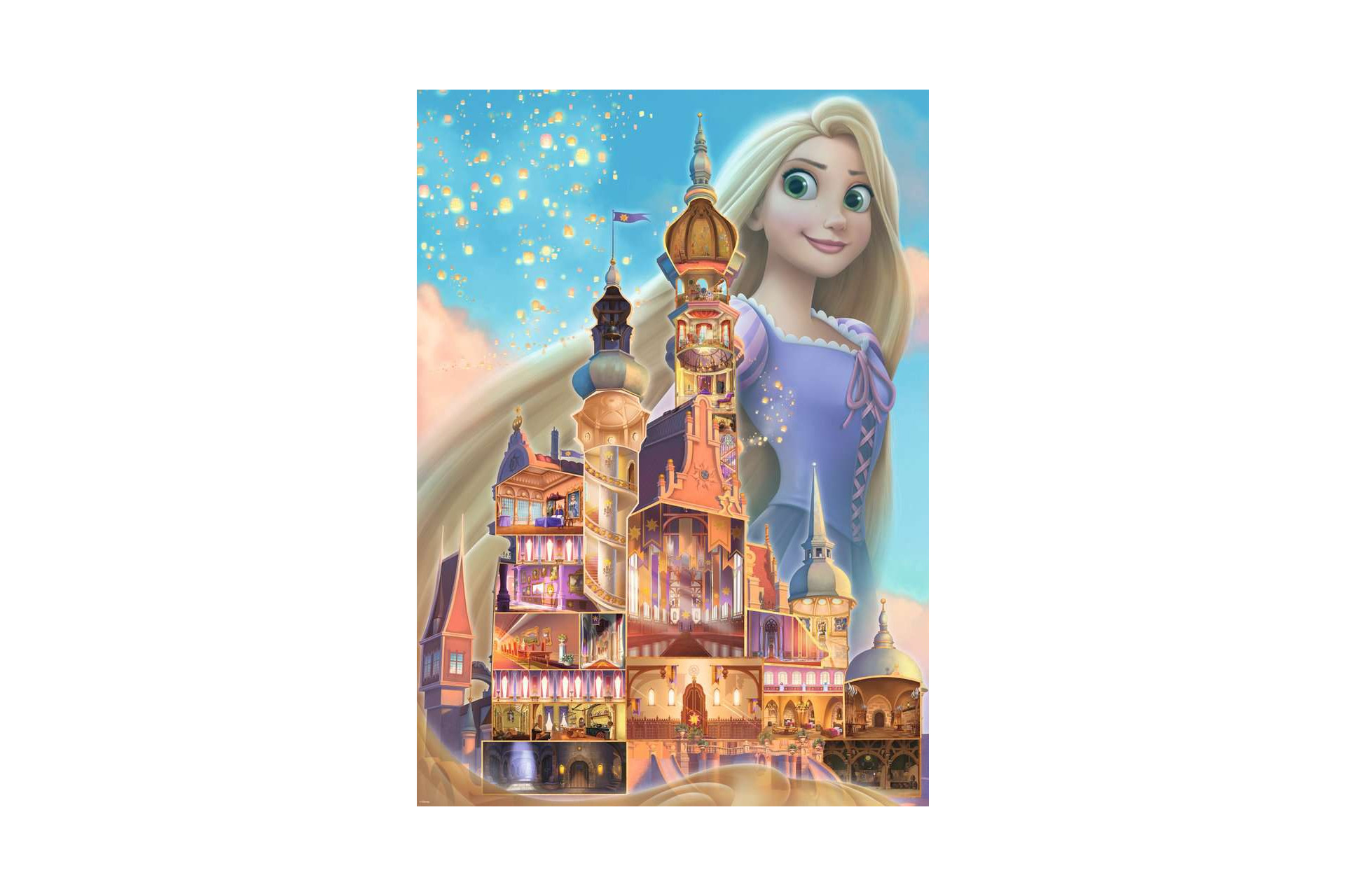 Acheter Puzzle 1000 Pièces - Disney - Raiponce