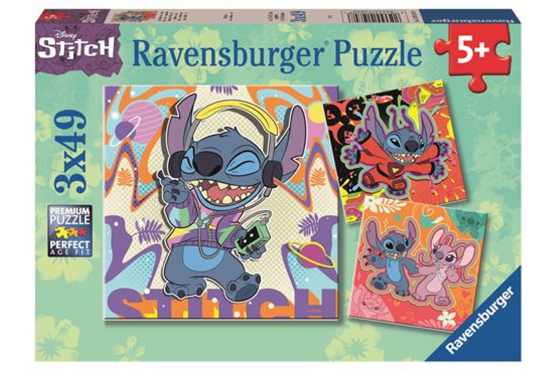 Acheter Puzzle Ravensburger Jouer toute la journée Disney Stitch 147 pièces