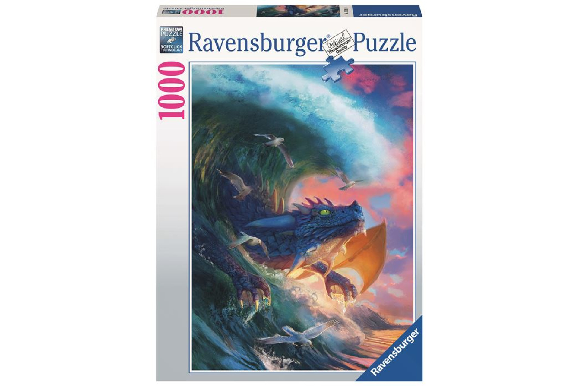 Acheter Puzzle Ravensburger La course du dragon 1000 pièces