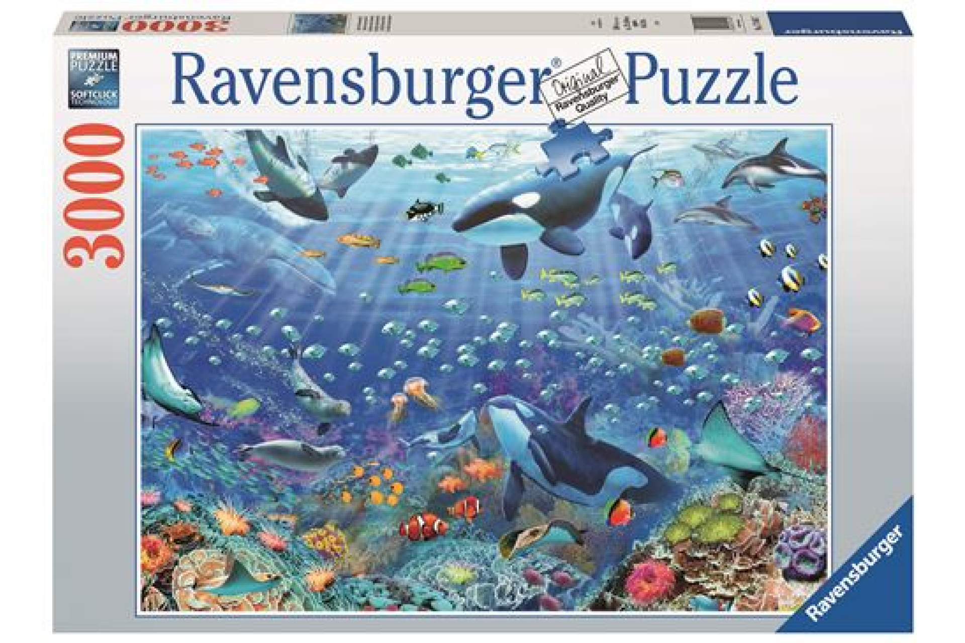 Acheter Puzzle Ravensburger Monde sous-marin coloré 3000 pièces