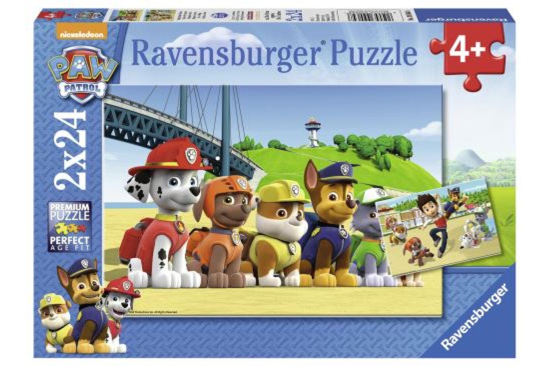 Acheter Puzzles 2 x 24 pièces Ravensburger Chiens héroïques Pat Patrouille