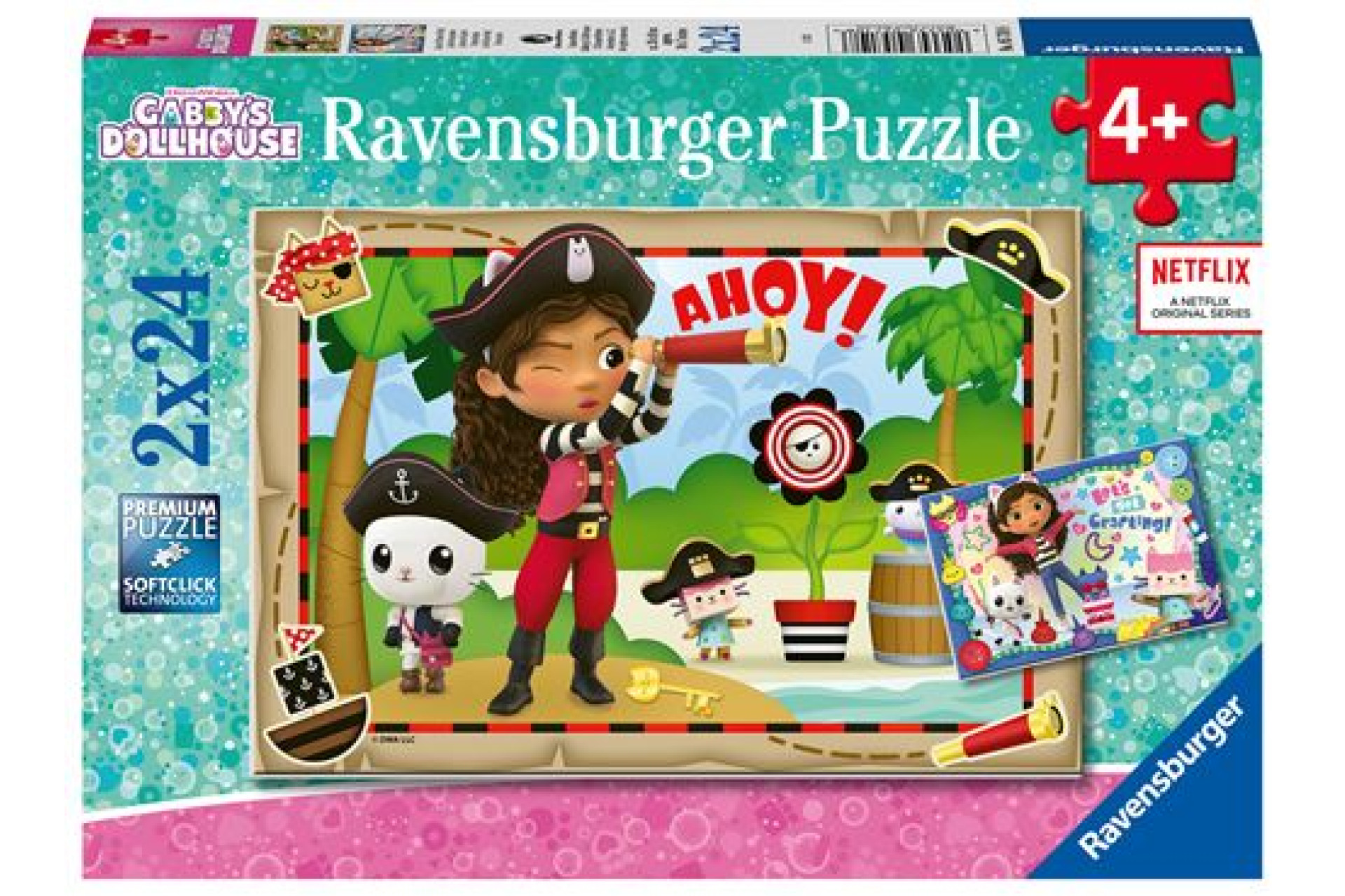 Acheter Puzzles 2 x 24 pièces Ravensburger Gabby’s Dollhouse