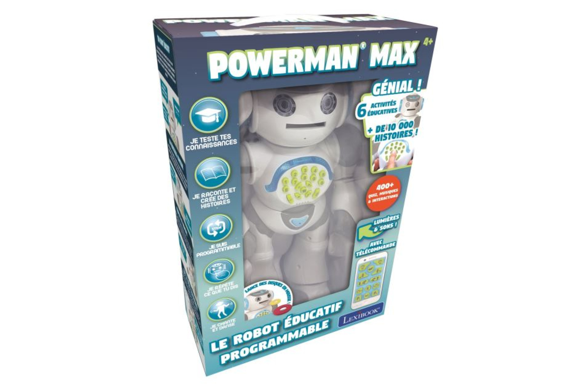 Acheter Robot éducatif et programmable Lexibook Powerman® Max