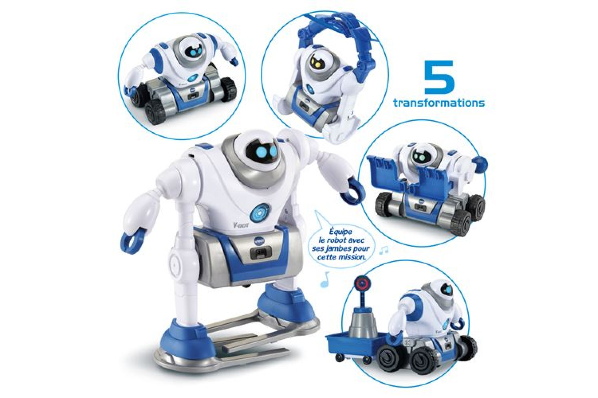 Acheter Robot éducatif Vtech V-Bot Explorer Mon robot 5 en 1