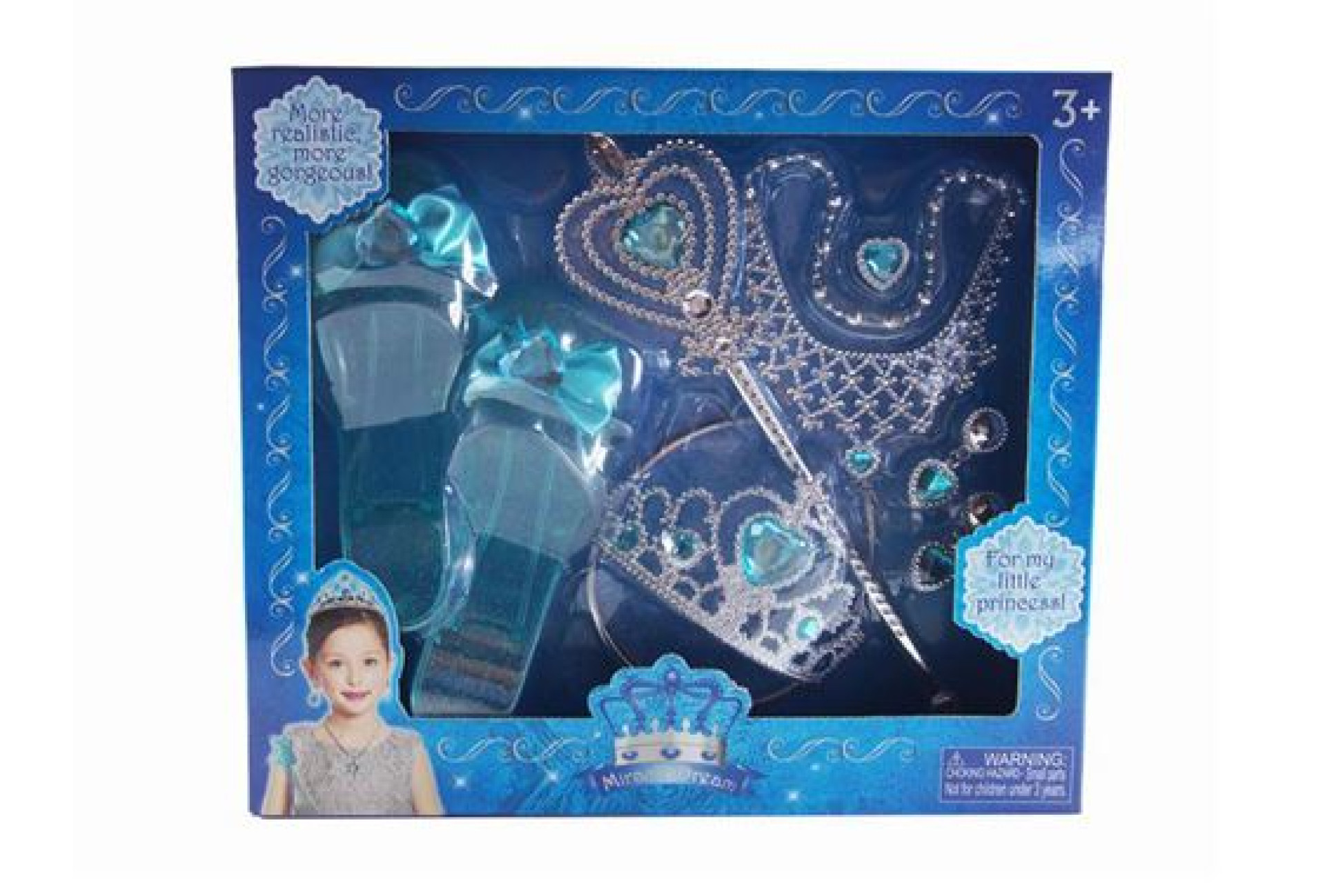 Acheter Set déguisement enfant Cesar Princesse bleu