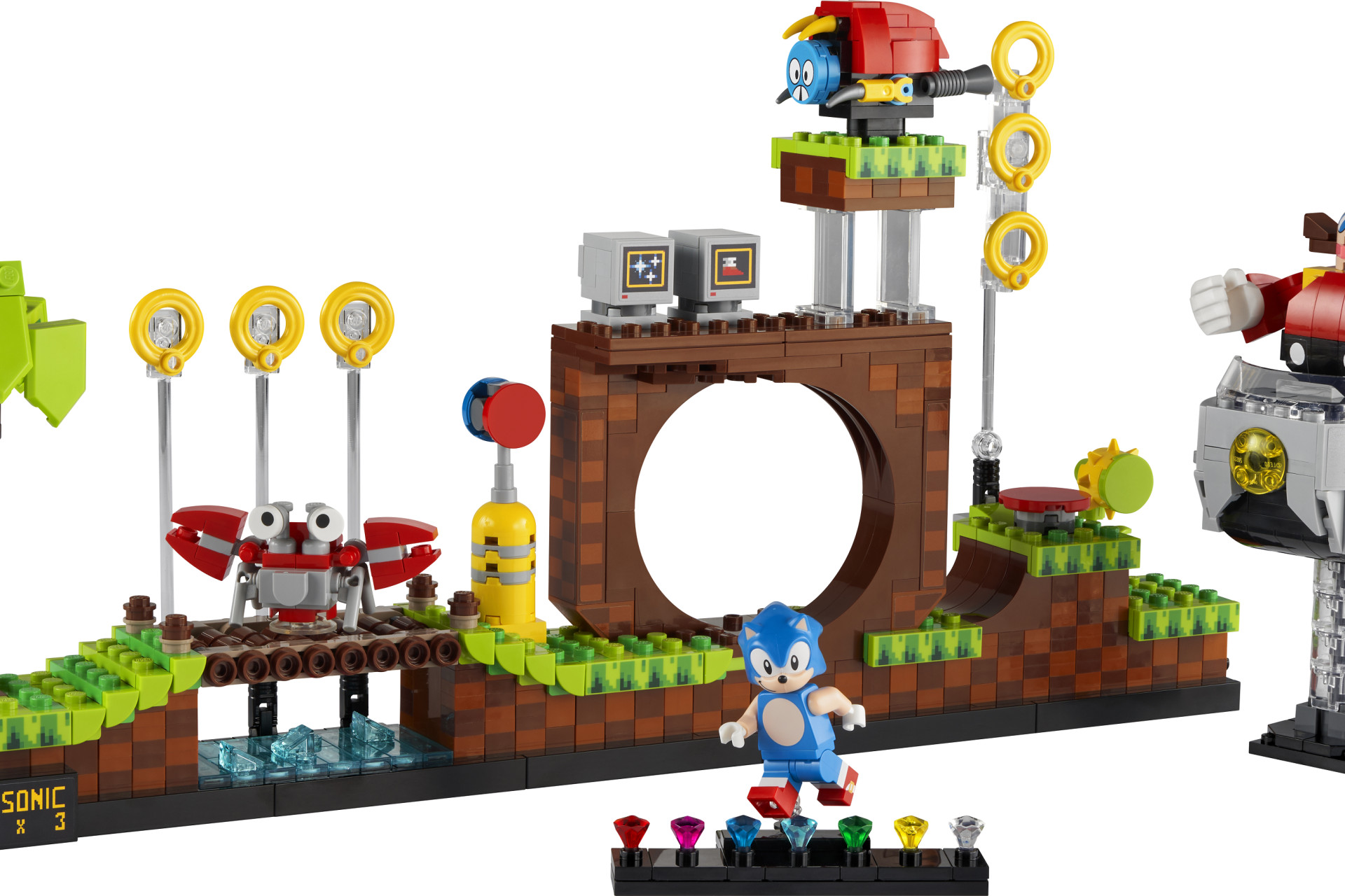 Acheter Lego - Sonic The Hedgehog - 21331 - Green Hill Zone