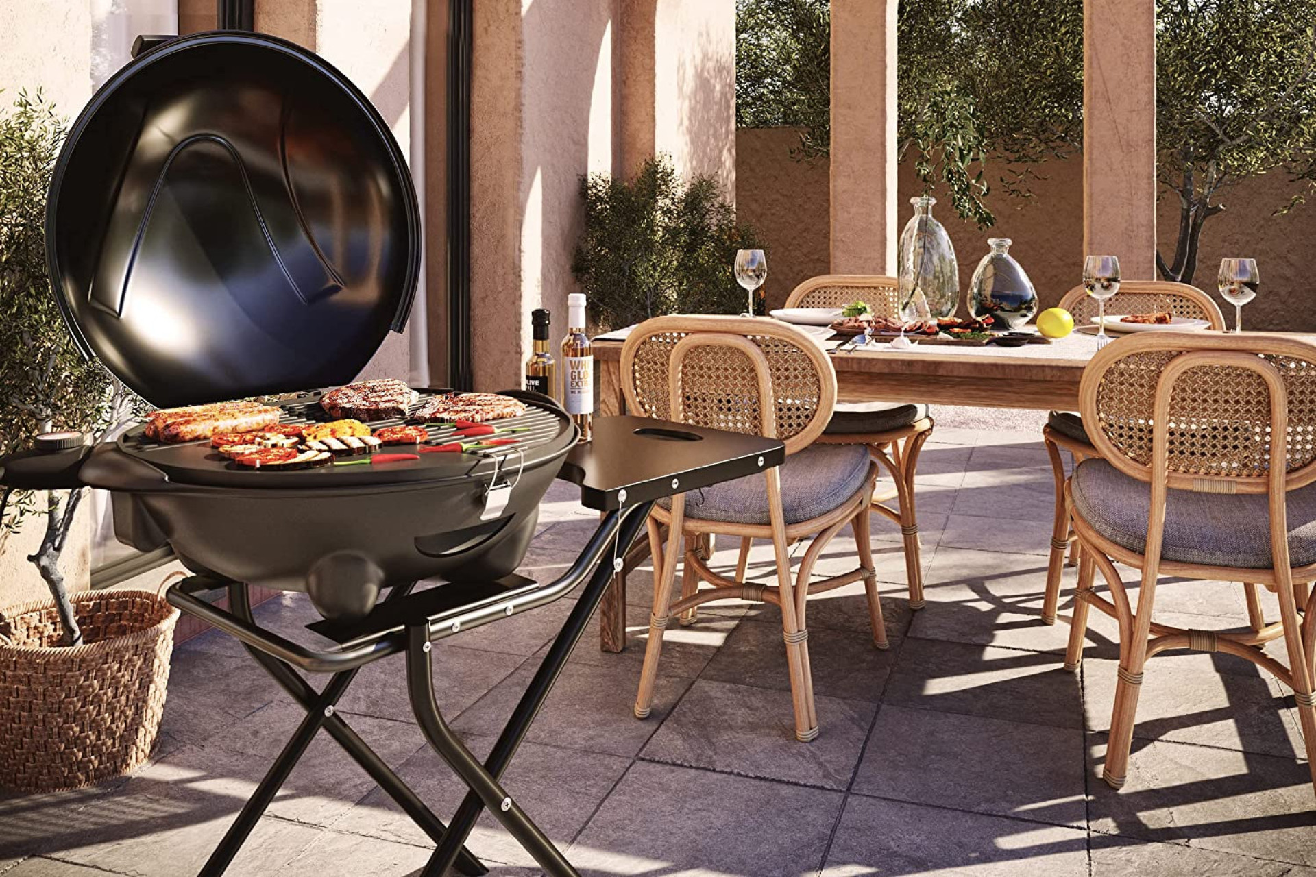 Acheter SUNTEC Grill sur pied electrique BBQ-9493