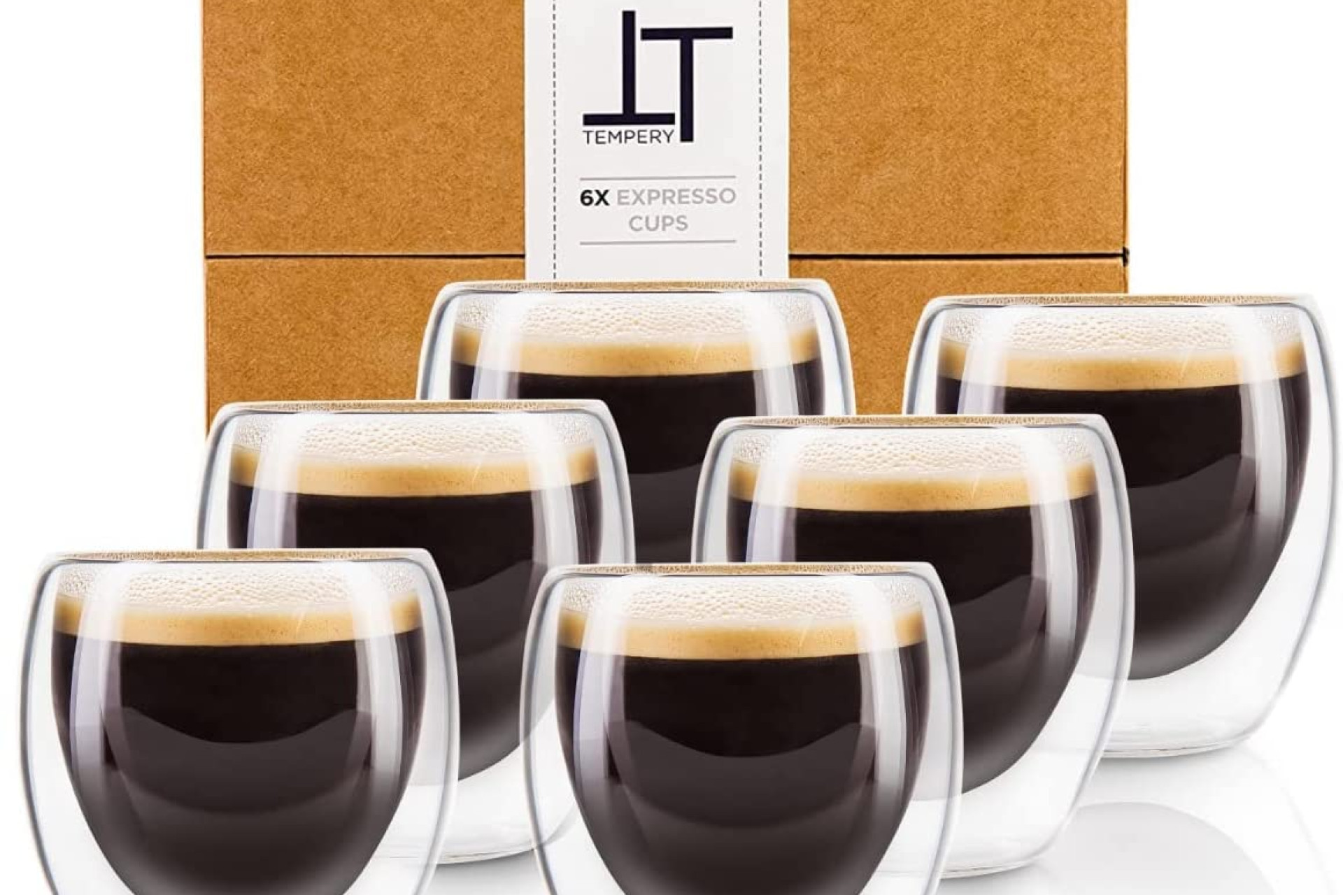 Acheter Tempery Tasse à café/Expresso/Espresso en Verre