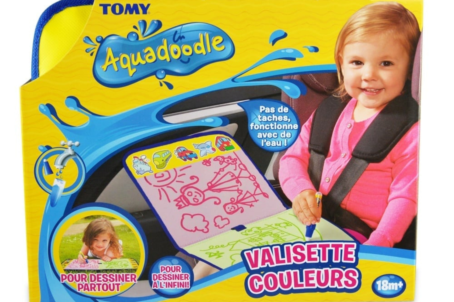Acheter Valisette de voyage Aquadoodle - jaune