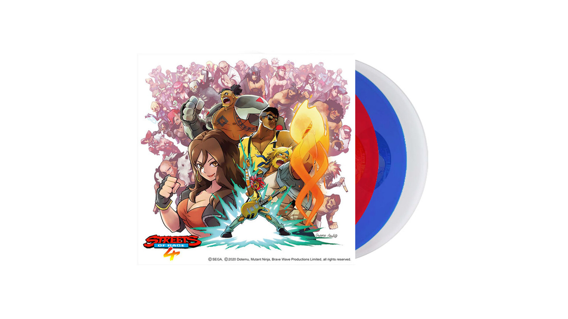 Acheter Vinyle Streets Of Rage 4 The Definitive Soundtrack Colore Exclu Micromania DIVERS