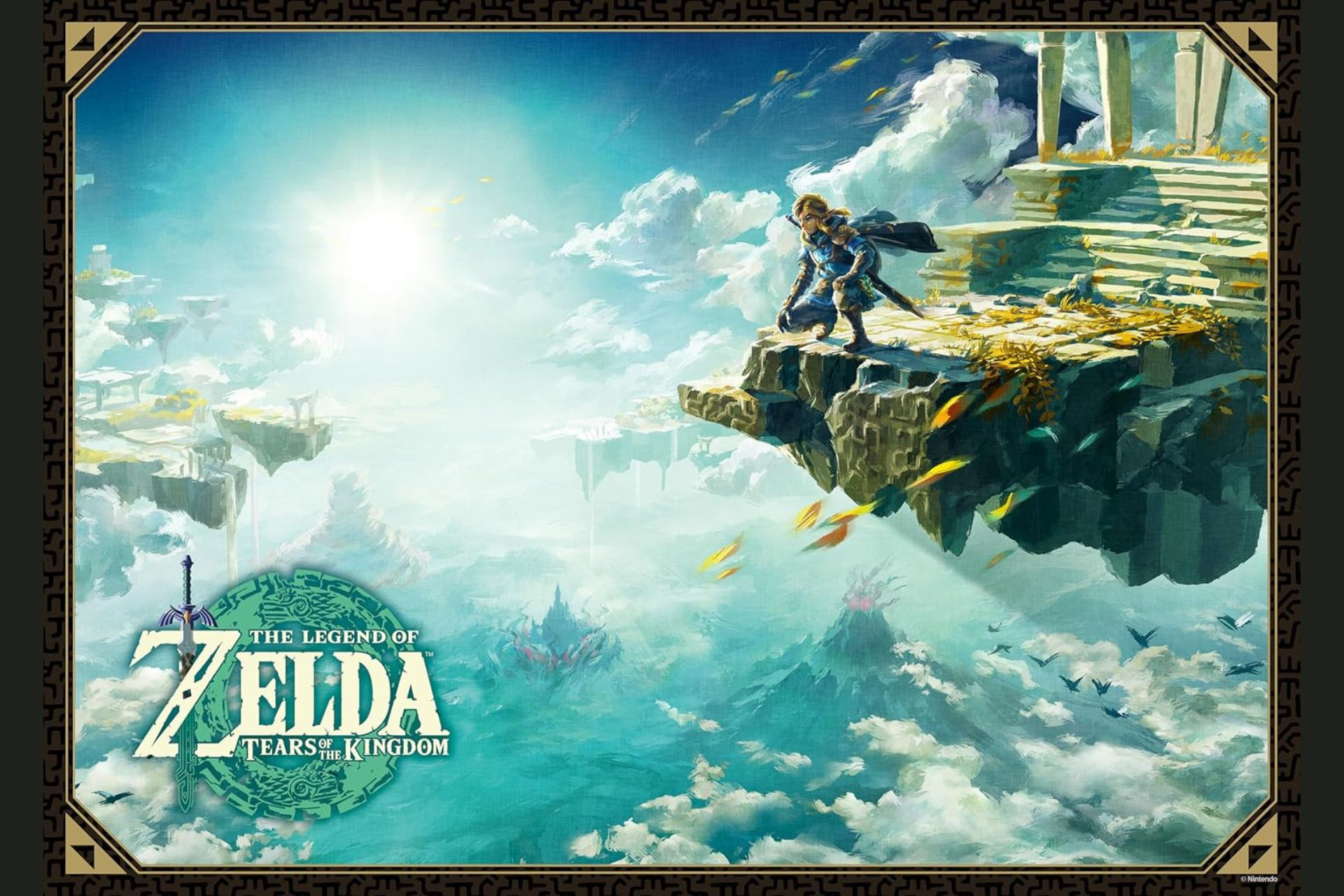 Le puzzle 1000 pièces pour adultes Zelda Tears Of The Kingdom