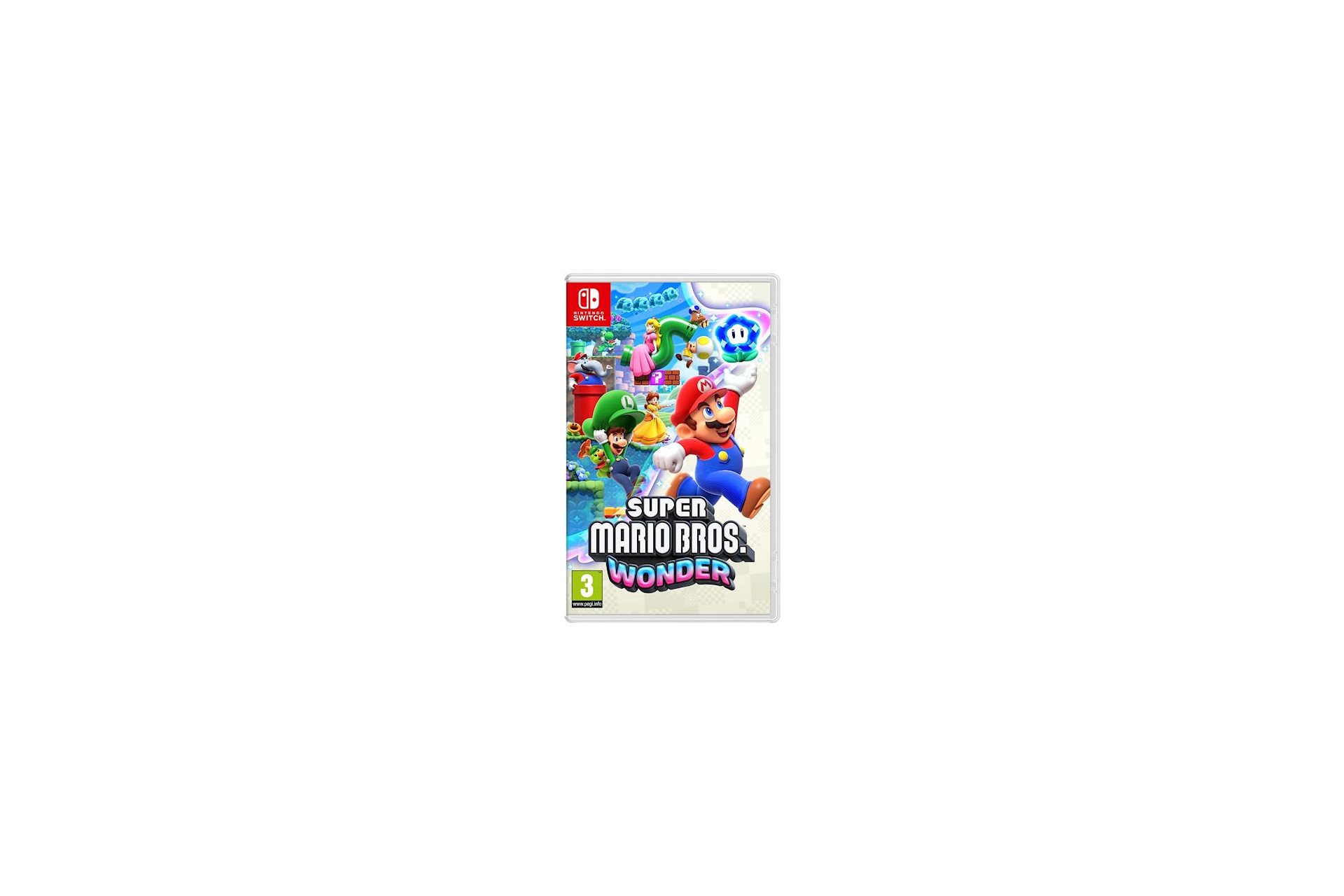Le jeu Super Mario Bross Wonder sur La Switch de Nintendo